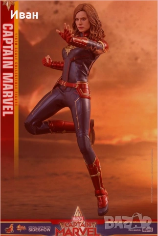 Хот Тойс Капитан Марвел / Hot Toys Captain Marvel Deluxe MMS522  новини запечатани !, снимка 3 - Колекции - 55252665