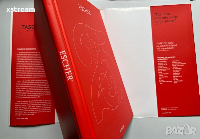 ART Books, Taschen Art Books, M.C. Escher, Edward Hopper, Vermeer, Книги Изкуство Албуми, снимка 12 - Изкуство, музика, кино и фотография - 55178762