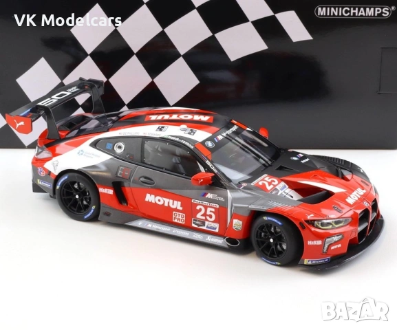 BMW M4 GT3 #25 IMSA 2002 1:18 Minichamps, снимка 2 - Колекции - 54363478