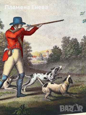 2 броя големи френски гравюри , снимка 6 - Картини - 54178538