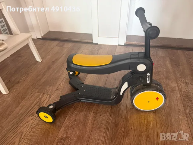 Велосипед, триколка и тротинетка Chipolino All Ride 4 в 1, снимка 2 - Детски велосипеди, триколки и коли - 55569803