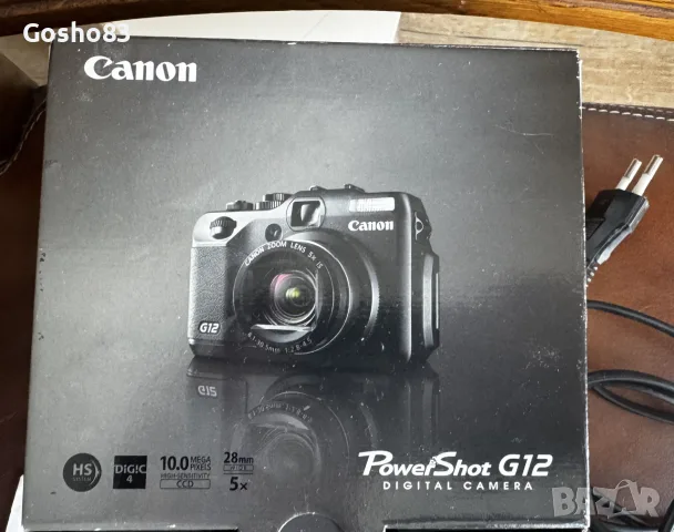 Canon Powershot G12 Digital Camera , снимка 6 - Фотоапарати - 55332676