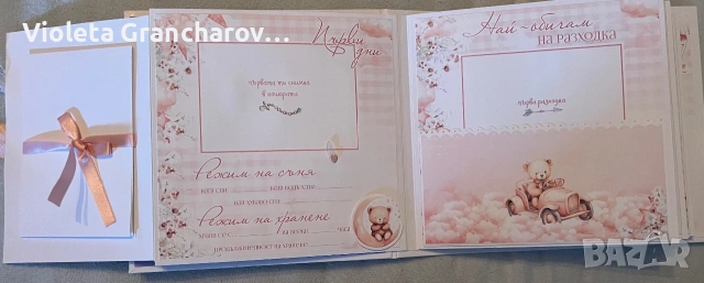 Бебешки дневник , снимка 2 - Други - 55105164