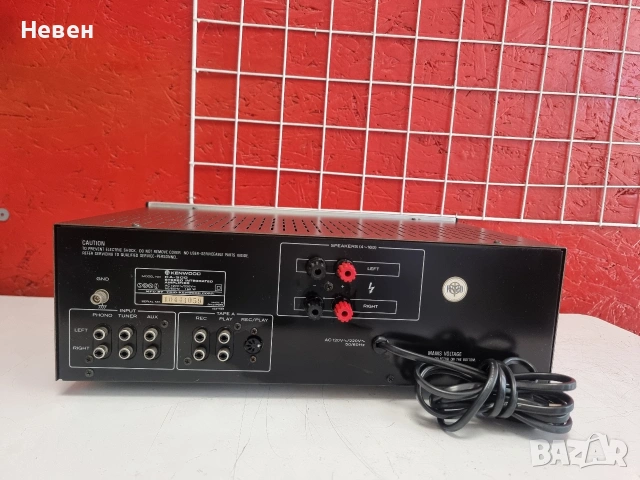 Усилвател Kenwood KA-300, снимка 7 - Ресийвъри, усилватели, смесителни пултове - 54808342