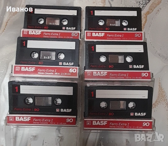 Аудио касети BASF ( Ferro Extra ), снимка 6 - Аудио касети - 54449240
