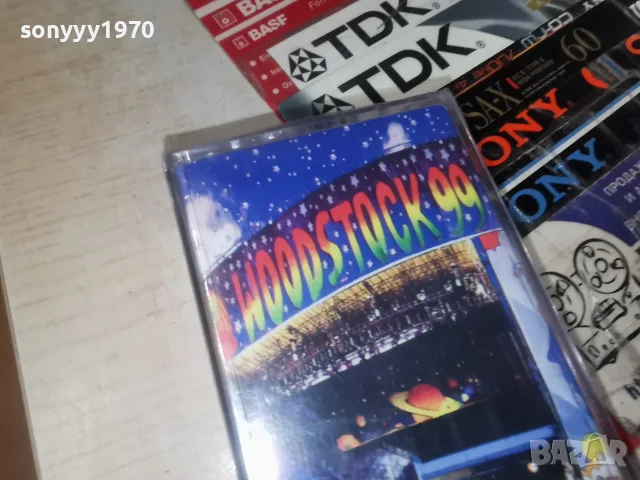 WOODSTOCK 99 X2 ORIGINAL TAPE 2107262125H2E7R, снимка 7 - Аудио касети - 55365511