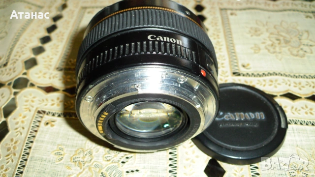 Обектив Canon EF 50mm f/1.4 USM, снимка 4 - Обективи и филтри - 43001931
