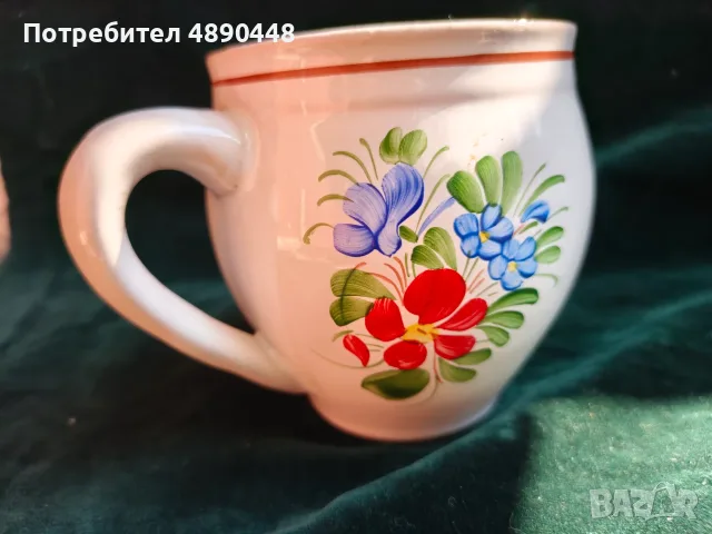 Ръчно изрисувана чешка керамика(Chodská keramika buclák) , снимка 11 - Декорация за дома - 55592423