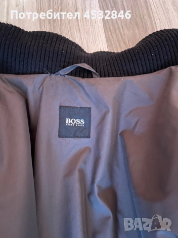 Палто HUGO BOSS Cashmere VINTAGE, снимка 6 - Палта - 53988521
