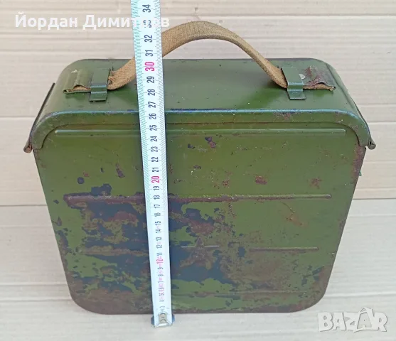 военна кутия за патрони, снимка 5 - Антикварни и старинни предмети - 55531869