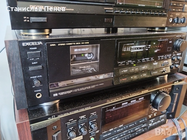 AIWA Excelia XK-009 Stereo Cassette Deck, снимка 3 - Декове - 55230957