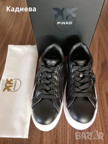 Оригинални дамски сникърси PINKO ,YOKO 33, SS0181P132, снимка 9 - Маратонки - 55624525