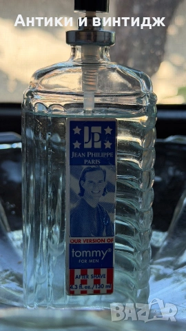 Мъжки афтършейв Jean Philippe "Our Version of Tommy" – 130 мл (почти пълен), снимка 3 - Мъжки парфюми - 55168551