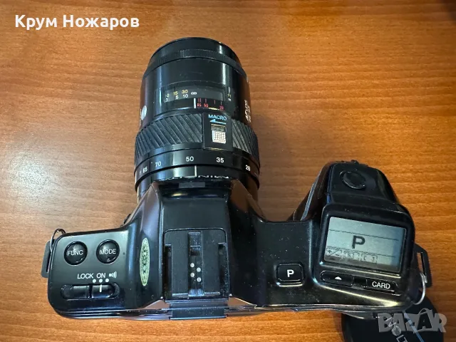 Продавам Minolta DYNAX 7000i с обектив- Minolta. Zoom. AF. 28-85 mm. 1:3.5(22)-4.5  ф55mm  , снимка 8 - Фотоапарати - 55353506