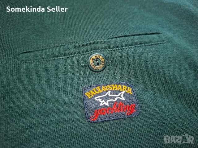 Paul and Shark Wool Sweater Размер XL Вълнен Пуловер Оригинален, снимка 3 - Пуловери - 54961576