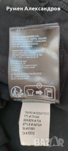 Оригинална черна мъжка тениска THE NORTH FACE размер XXL, снимка 7 - Тениски - 54099228