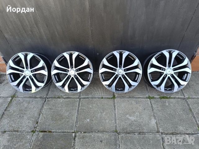 ОРИГИНАЛНИ джанти 17 ' 5x112 МЕРЦЕДЕС / MERCEDES BENZ ET36 7,5J 66,6, снимка 5 - Гуми и джанти - 54200202