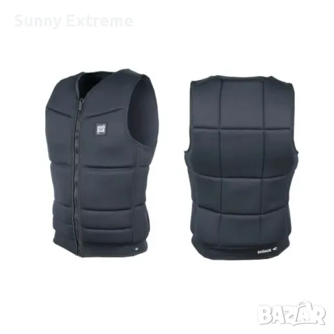 Протекторна жилетка за кайт и уейкборд Soöruz Wakevest Reac Black, снимка 3 - Водни спортове - 55590807