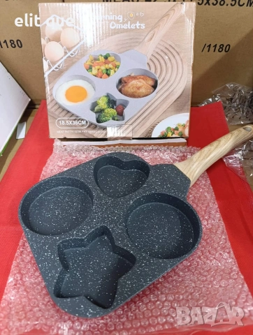 Тигани за яйца, палачинки, кюфтенца, газова индукция