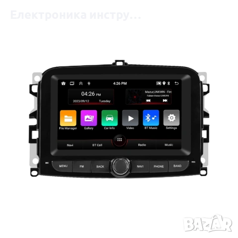 7" Android мултимедия за Fiat 500L (2013–2019), снимка 3 - Аксесоари и консумативи - 53961886