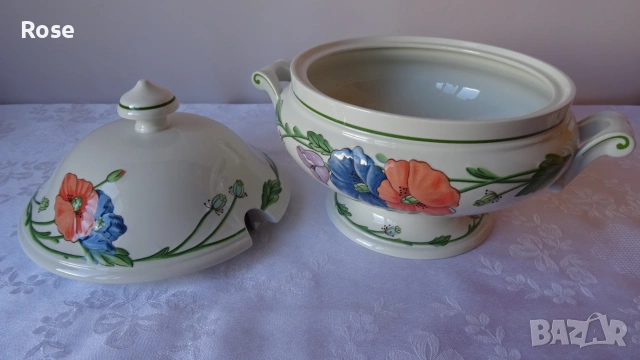 Супник - 2 литра , Villeroy & Boch Amapola 1980г., снимка 5 - Сервизи - 54967936