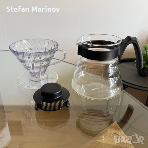 HARIO Japan V60 Японска Кана За Филтър Кафе, снимка 3 - Други - 54679931