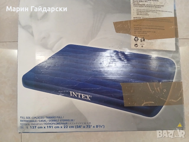 Продава 6-местна полска палатка и два надуваеми дюшека INTEX, снимка 5 - Палатки - 55055268