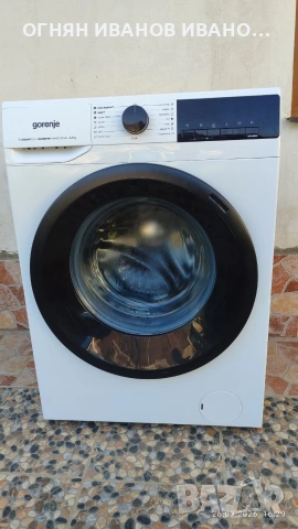 Gorenje Slim пералня 7 кг, 1400 об.+40 м. Гаранция!, снимка 2 - Перални - 53990427