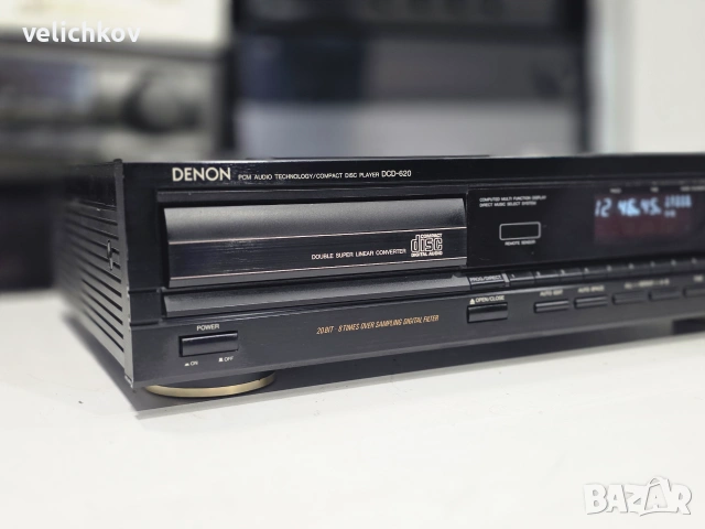 🇯🇵 МУЗИКАЛНА ПРЕЦИЗНОСТ! CD Player Denon DCD-620 – Истински Стерео Класик! 🔥🇯🇵🚀, снимка 2 - Ресийвъри, усилватели, смесителни пултове - 55006358