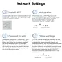 Wi-Fi смарт таймер Ailao GTS8-W 4P 40A, Tuya, снимка 6