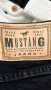 Vintage унисекс дънки Mustang Michigan Jeans / 90s Loose Straight Denim / Heavy Dark Wash, снимка 13