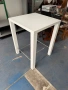 240388 НОВА бар висока маса 80/80 см -цена 75 евро или 146.69лв хбб - бял гланц , крака и плот по 50, снимка 3