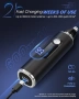 Нов Водоустойчив тример за нос и уши USB-C LED дисплей 200 минути работа за мъже, снимка 5