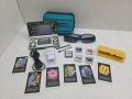 Nintendo 3DS + 5 игри кейс калъф карта памет аксесоари, снимка 1