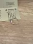 Пръстен 9К бяло злато 375 с 7 естествени брилянта 0.10 ct, 1.93 г,, снимка 7