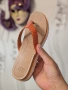Кожени чехли / сандали UGG Australia Lorrie 1016176 Fire Opal Flip Flops номер 39 и 40, снимка 4
