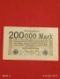 Две райхбанкноти 200 000 марки 1923г. / 100 марки 1908г. Германия редки за КОЛЕКЦИЯ 17983, снимка 4