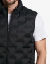 Мъжки елек JACK&JONES ватиран водоустойчив черен сив L XL XXL без ръкави, снимка 3