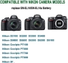 TKDY EH-5 / EP-5A AC захранващ адаптер за Nikon (замества EN-EL14 / EN-EL14A батерия), снимка 6