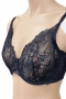 Hunkemöller дамски комплект бельо с дантела – сутиен 90E и бикини M, снимка 3