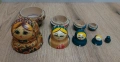 Матрйошки комплект 5 броя за ценители , снимка 5