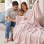 BEDSURE пухкаво одеяло 150x200см Crystal Pink, снимка 6