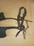 Стара кожена конска сбруя , оглавник , хамут , юзда, снимка 6