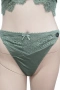 Комплект бельо Hunkemöller в цвят зелено каки – сутиен 85B и прашки 3XL, снимка 6