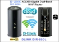 Гигабитов Рутер D-Link DIR-860L AC1200 Dual-Band с USB, снимка 1