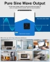 Wifi Хибриден Соларен Инвертор 6.2 KW + 120А МРРТ (48v-51.2v), снимка 1