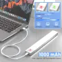 Комплект 3 броя LED USB лампи за гардероб със сензор за движение и магнитно закрепване, снимка 7