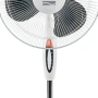Вентилатор на стойка 16'' Perfect FM-3212, 40W, бяло-сиво, снимка 4