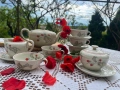 Пленяващ сервиз за чай с малинки, снимка 1