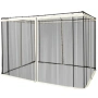 Комарник Outsunny за беседка 3x3, 4 странични панела, снимка 1